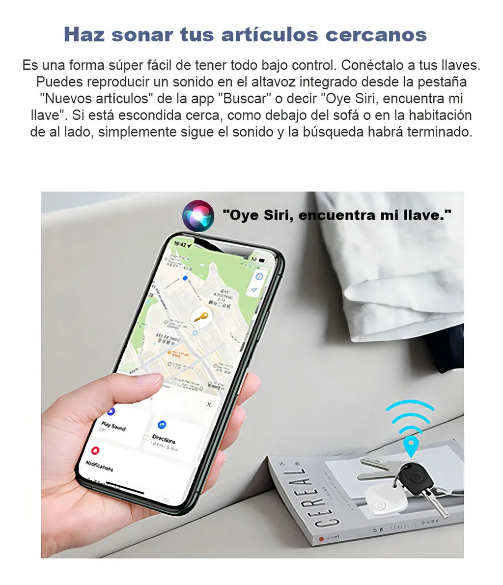 AirTag para iPhone - Sualio Tag